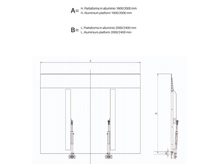 ALP Altimani Lift disegno tecnico